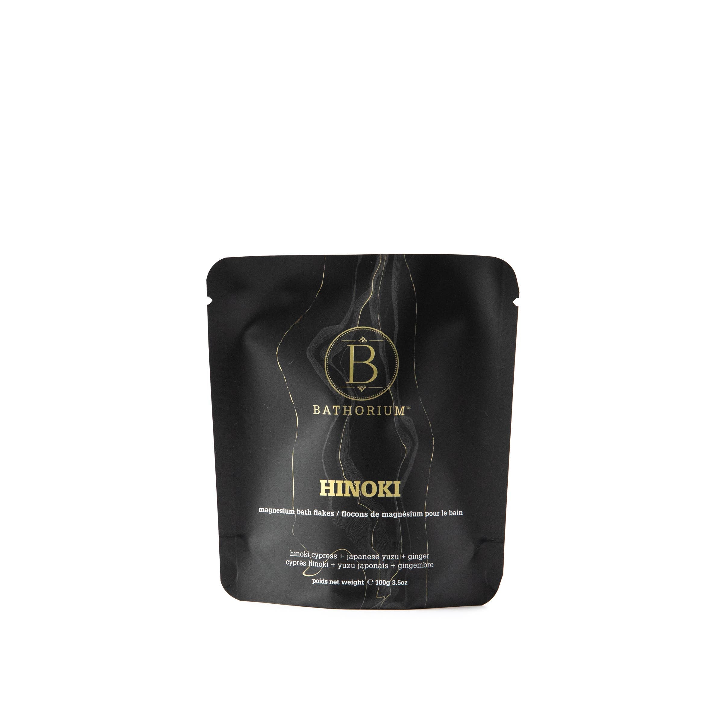 Bathorium - Hinoki Magnesium Flake Soak 100g (1 bath)