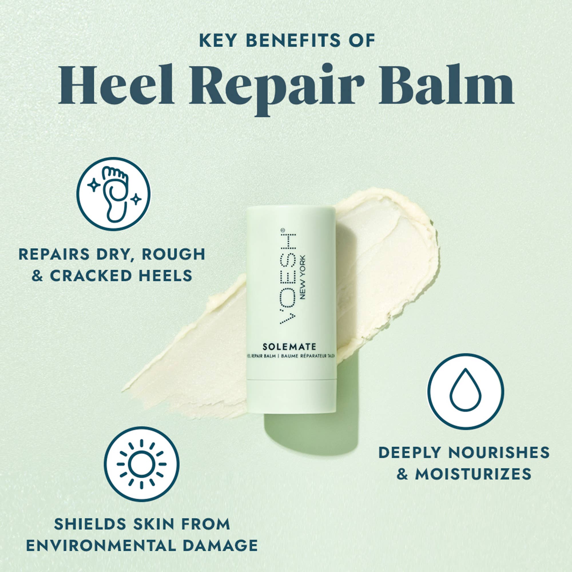 VOESH New York - Solemate Heel Repair Balm Retail - Mint