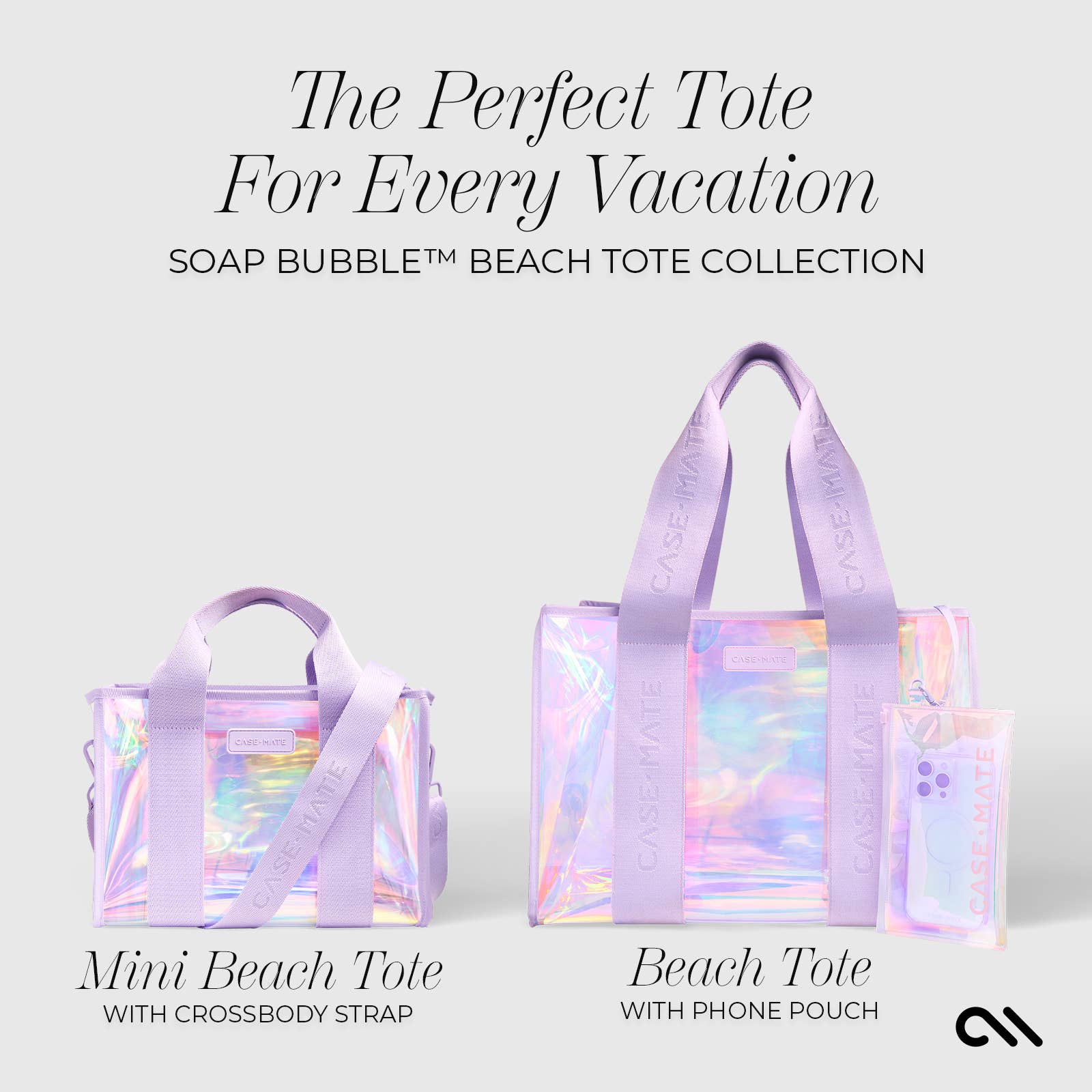 Case-Mate - Case-Mate Soap Bubble Jelly Tote Bag Medium Crossbody