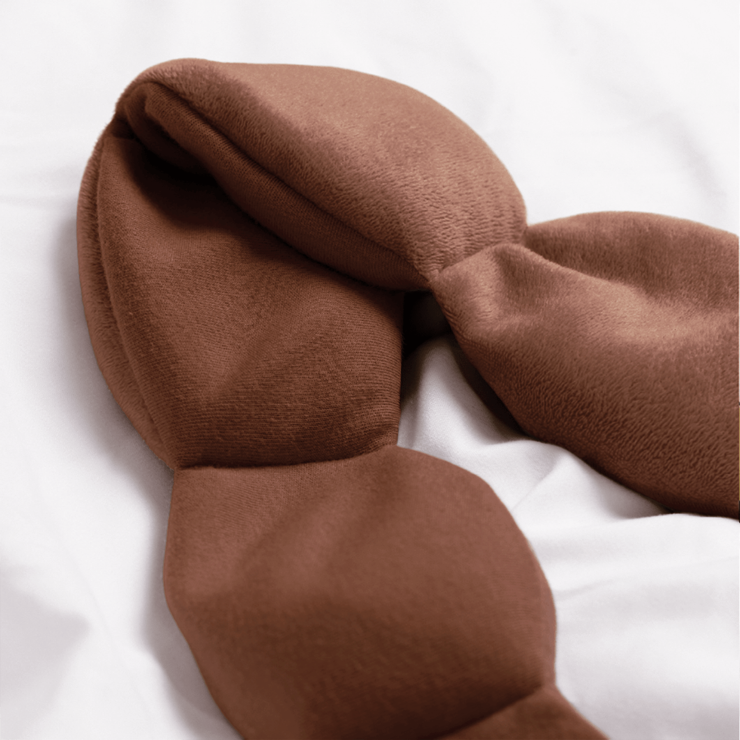 nodpod - Mocha Weighted Sleep Mask - Eye Mask