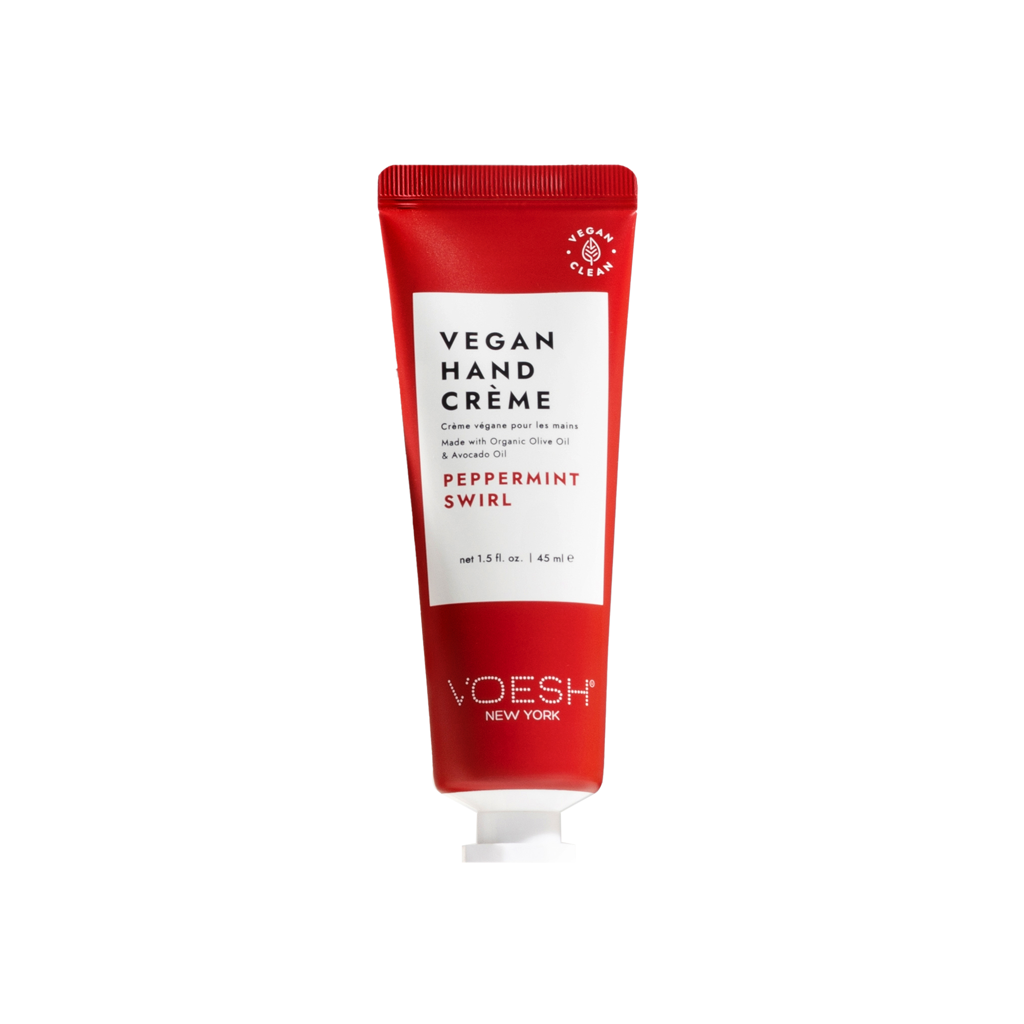 VOESH New York - Vegan Hand Crème - Peppermint Swirl 1.5oz *Limited Edition*