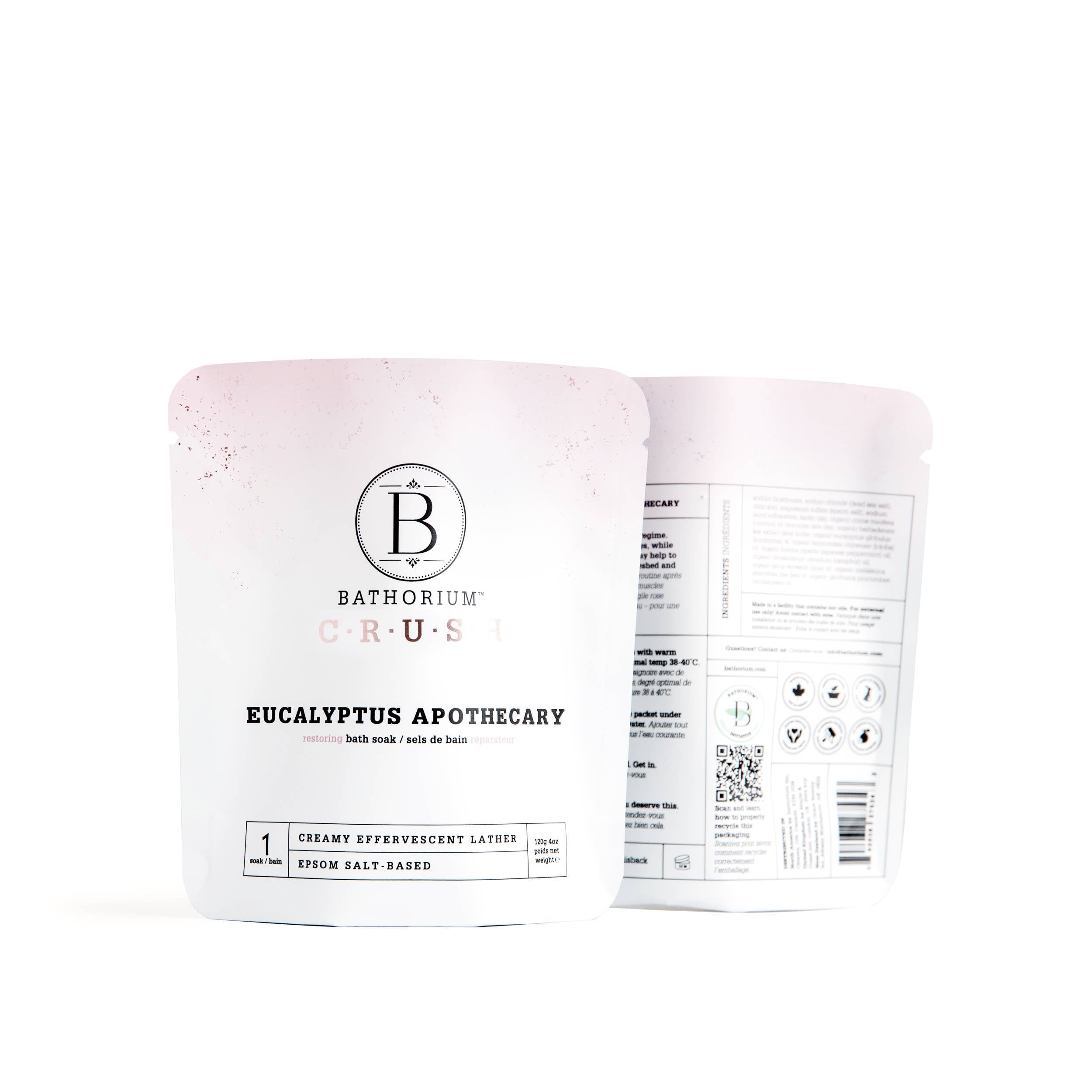 Bathorium - Eucalyptus Apothecary Crush Bath Soak 120g