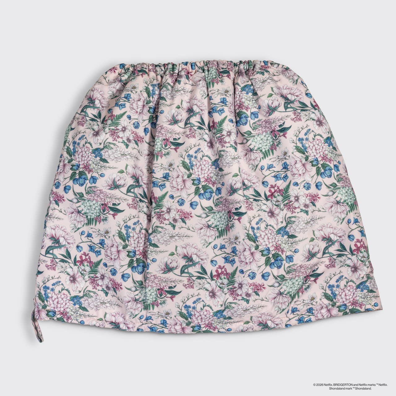 KITSCH - Bridgerton x Kitsch Satin-Lined Flexi Shower Cap in Wisteria