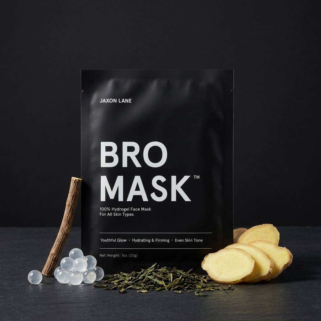 JAXON LANE - BRO MASK Hydrogel Face Mask Sheet Mask for Men (Single)