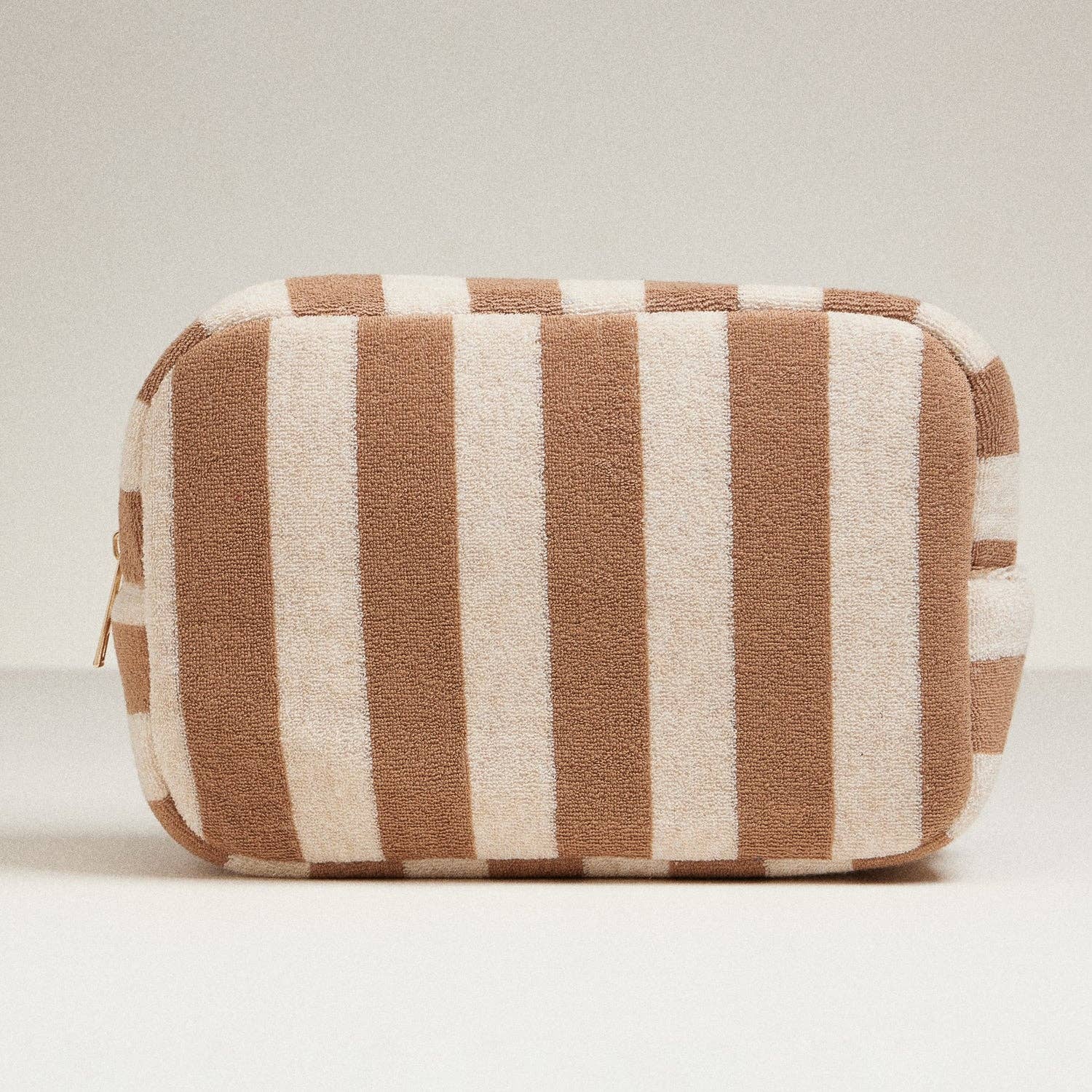 Frem - Striped Terry Fabric Travel Pouch