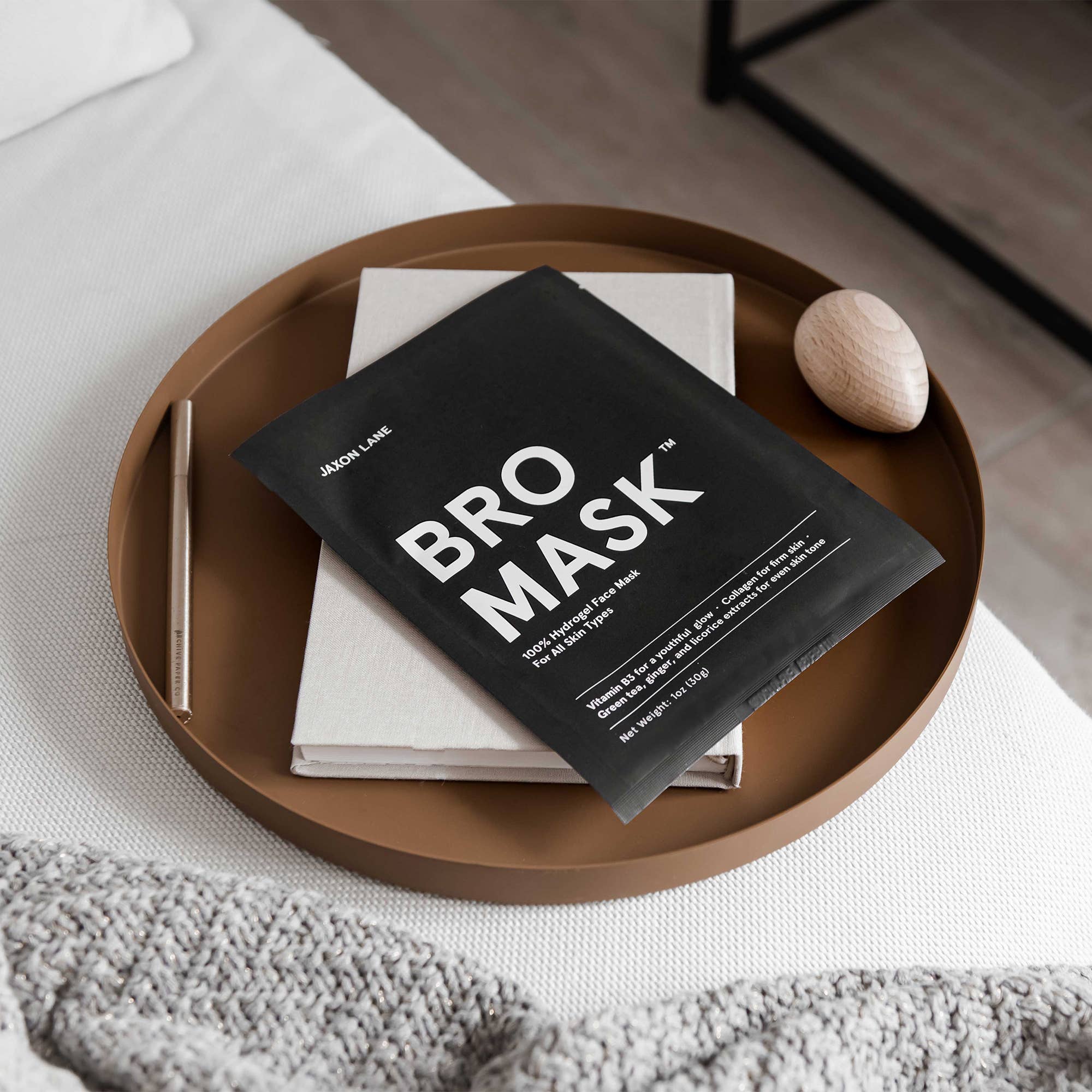 JAXON LANE - BRO MASK Hydrogel Face Mask Sheet Mask for Men (Single)