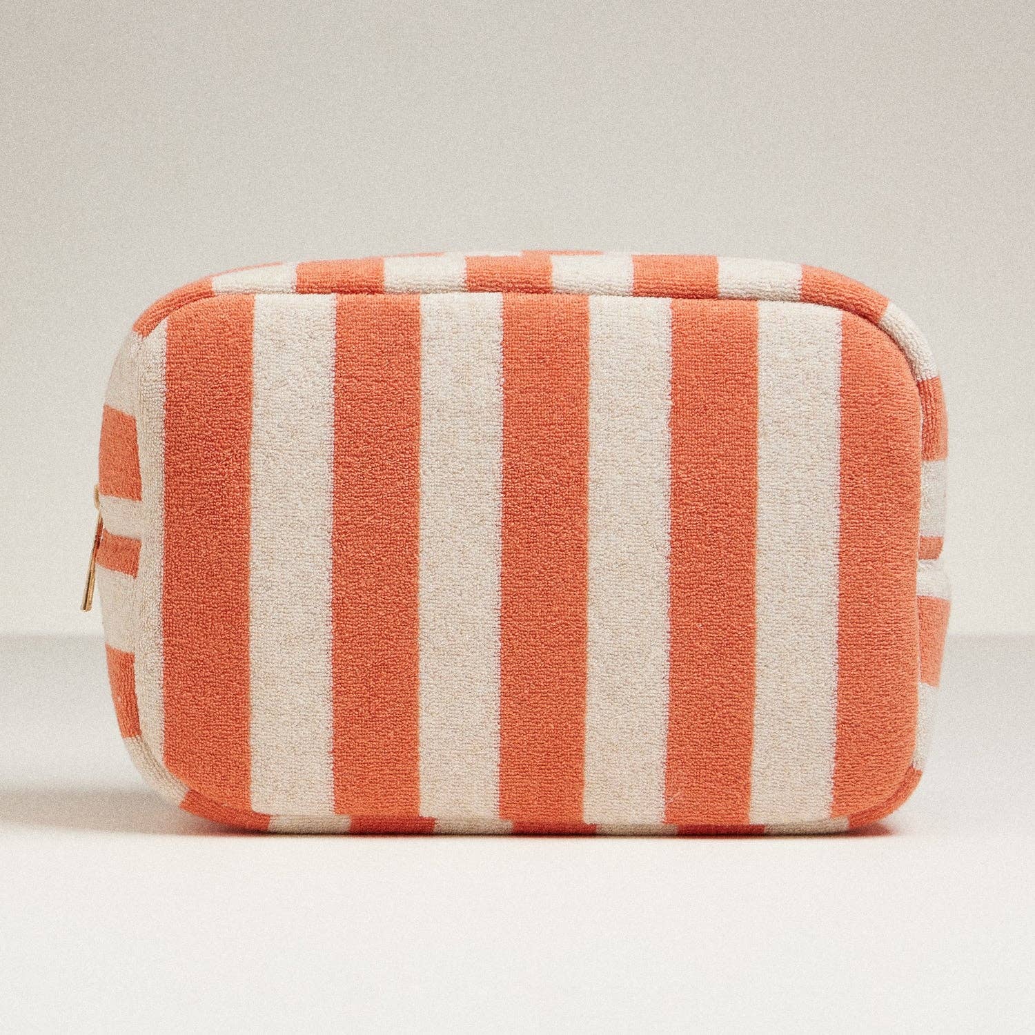 Frem - Striped Terry Fabric Travel Pouch