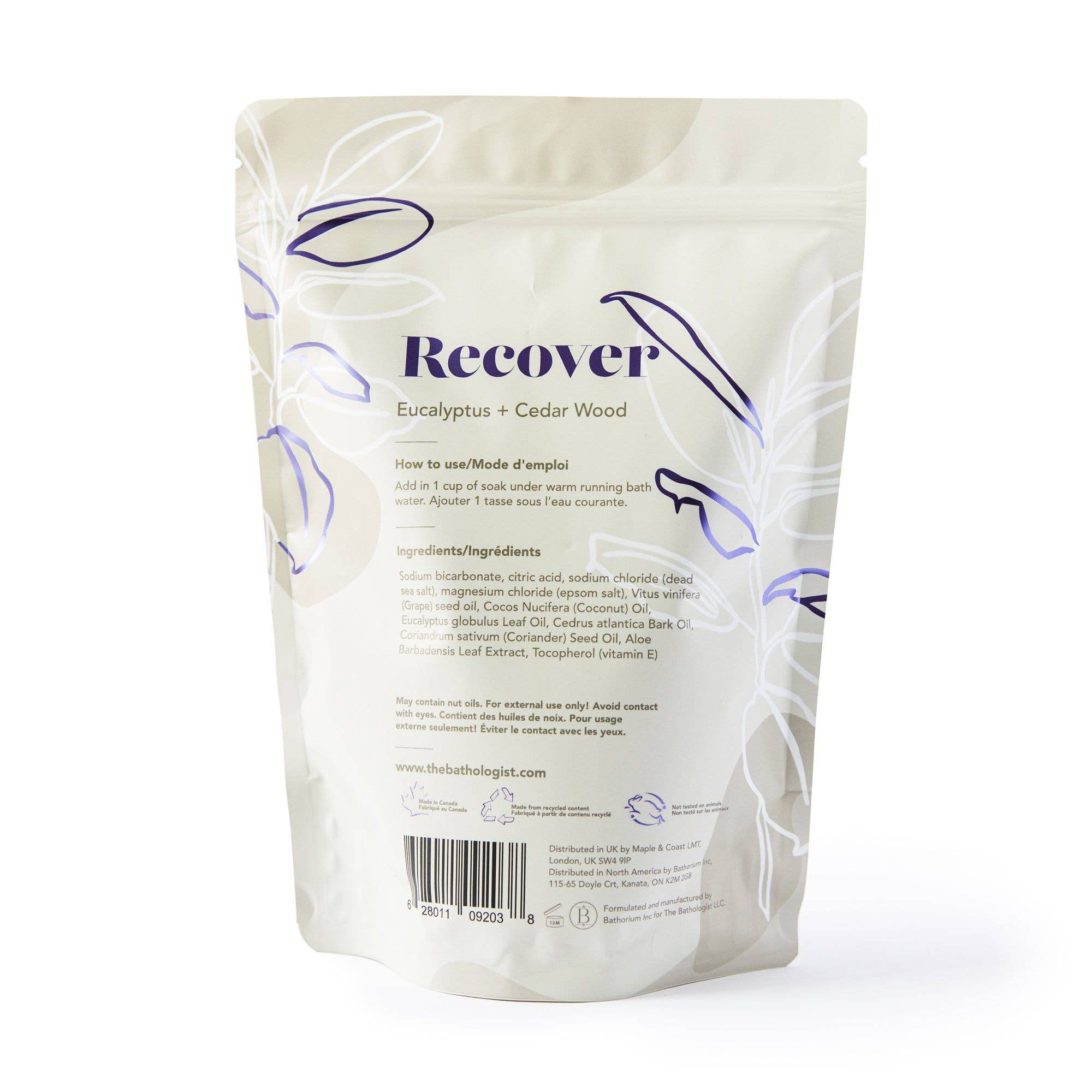 Bathorium - The Bathologist Recover Fizzy Bath Soak 907g