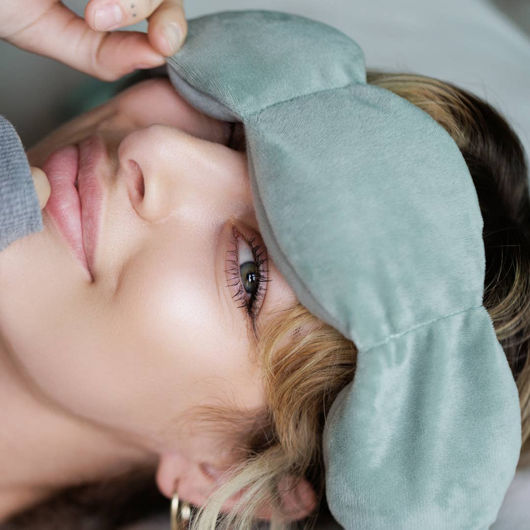 nodpod - Sage Weighted Sleep Mask - Eye Mask