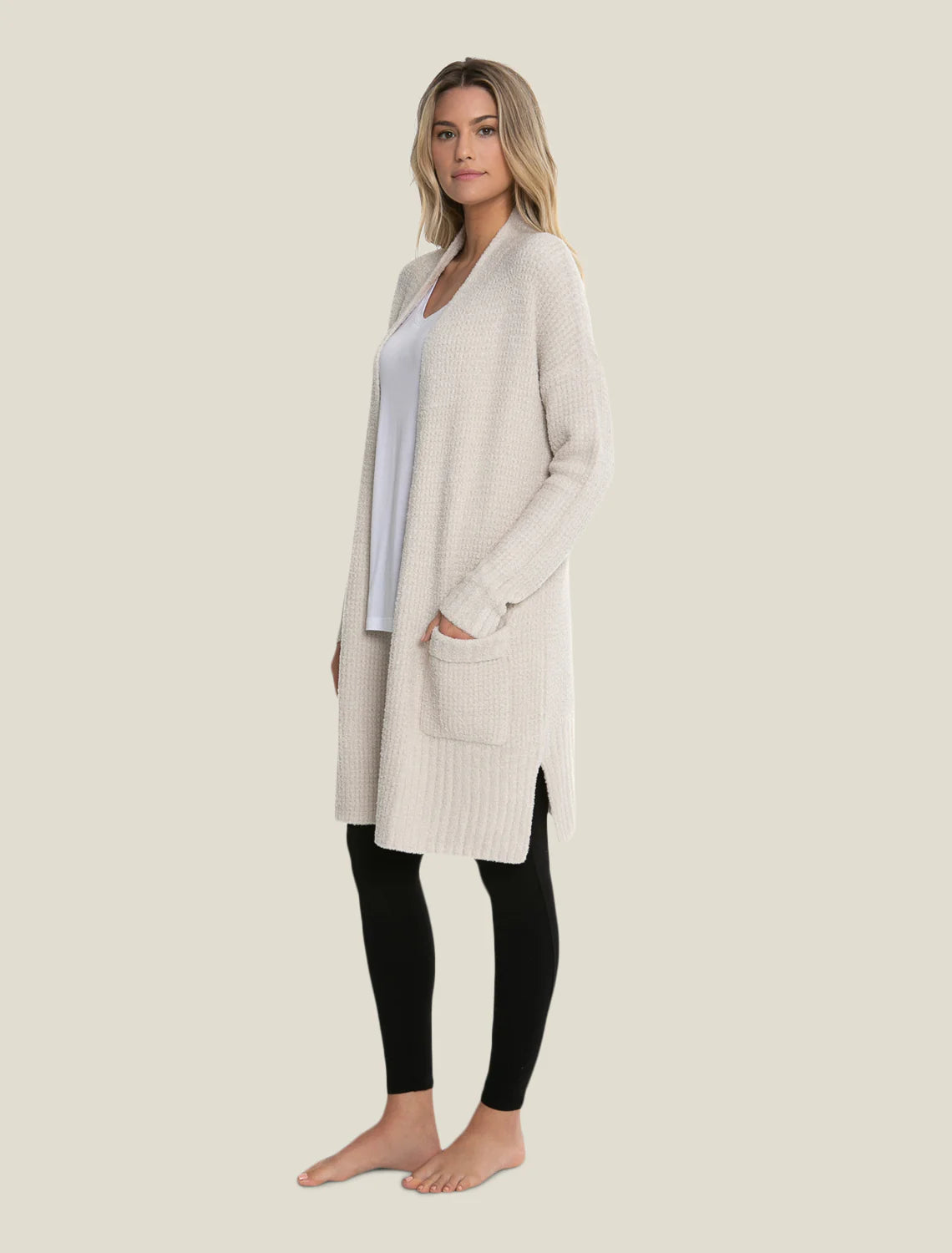 Barefoot Dreams CozyChic Lite Long Weekend Cardi