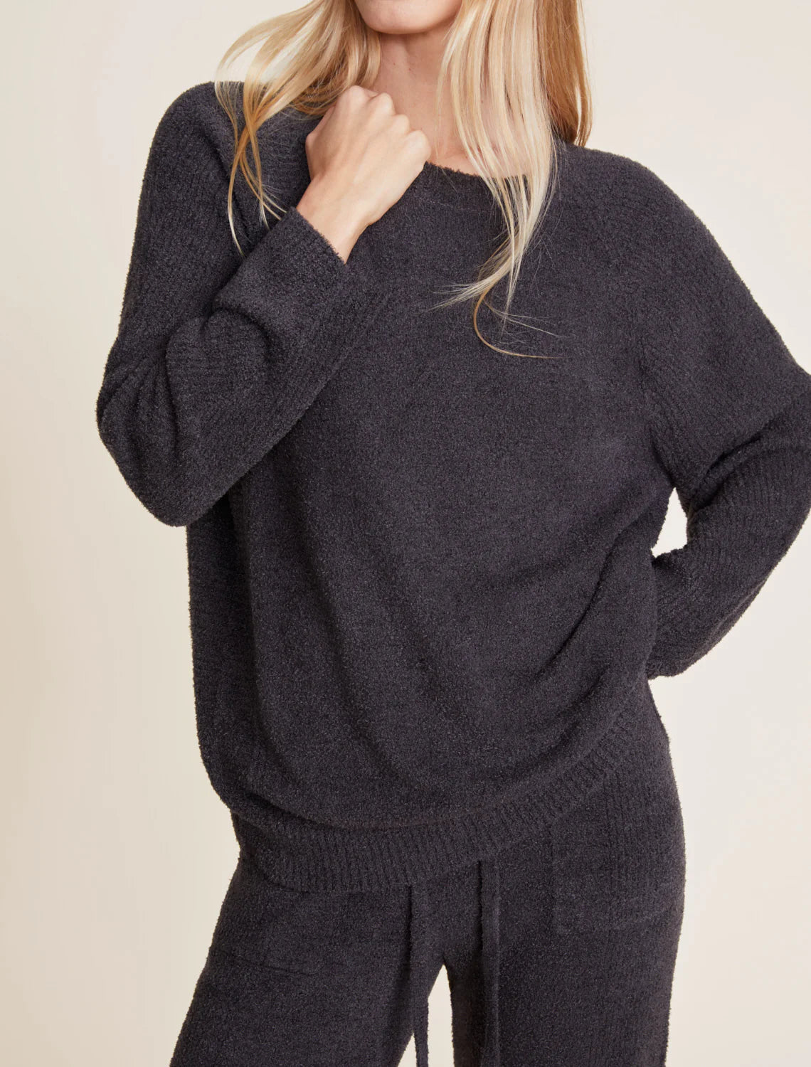 Barefoot Dreams CozyChic Lite Rib Blocked Pullover