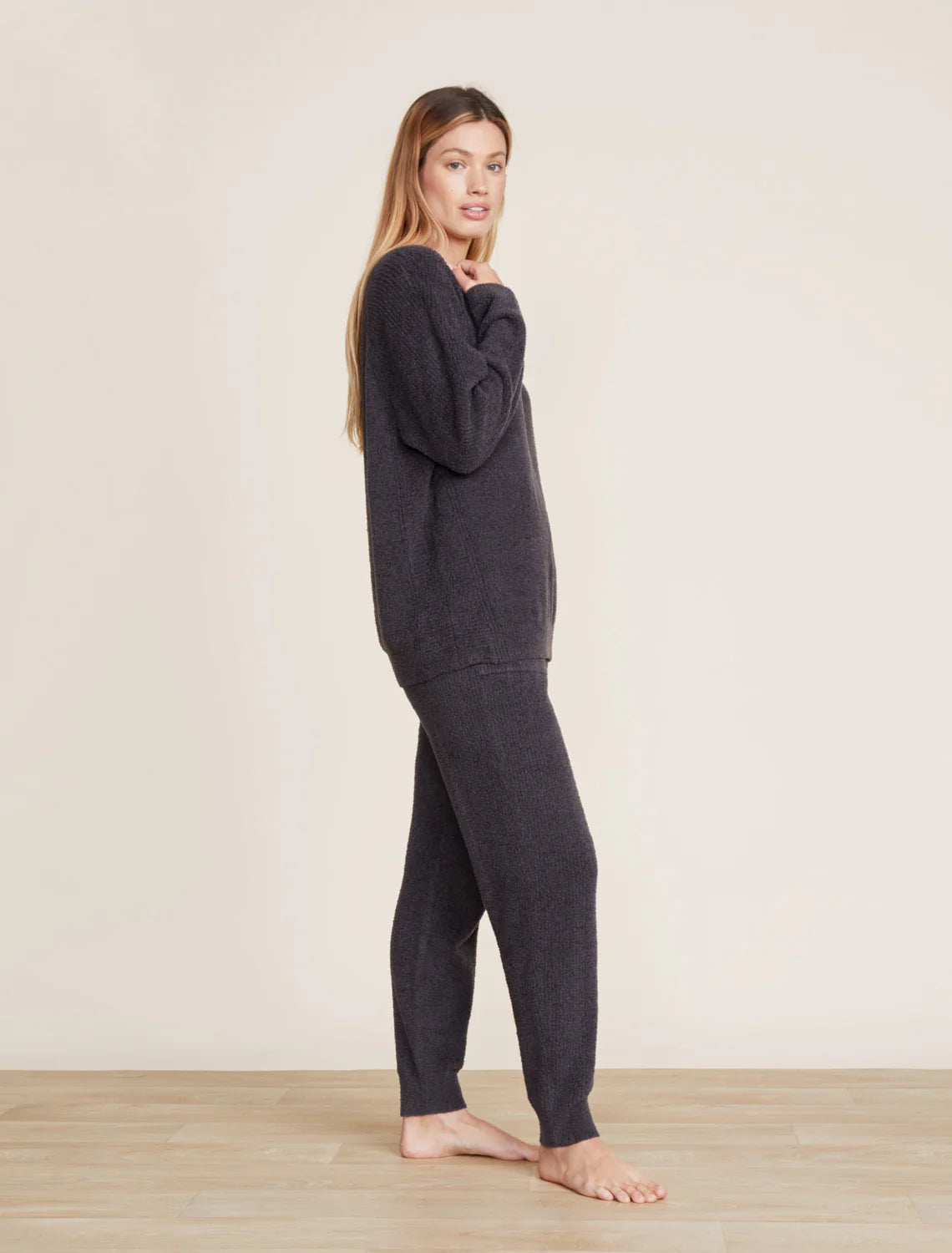 Barefoot Dreams CozyChic Lite Rib Blocked Pullover