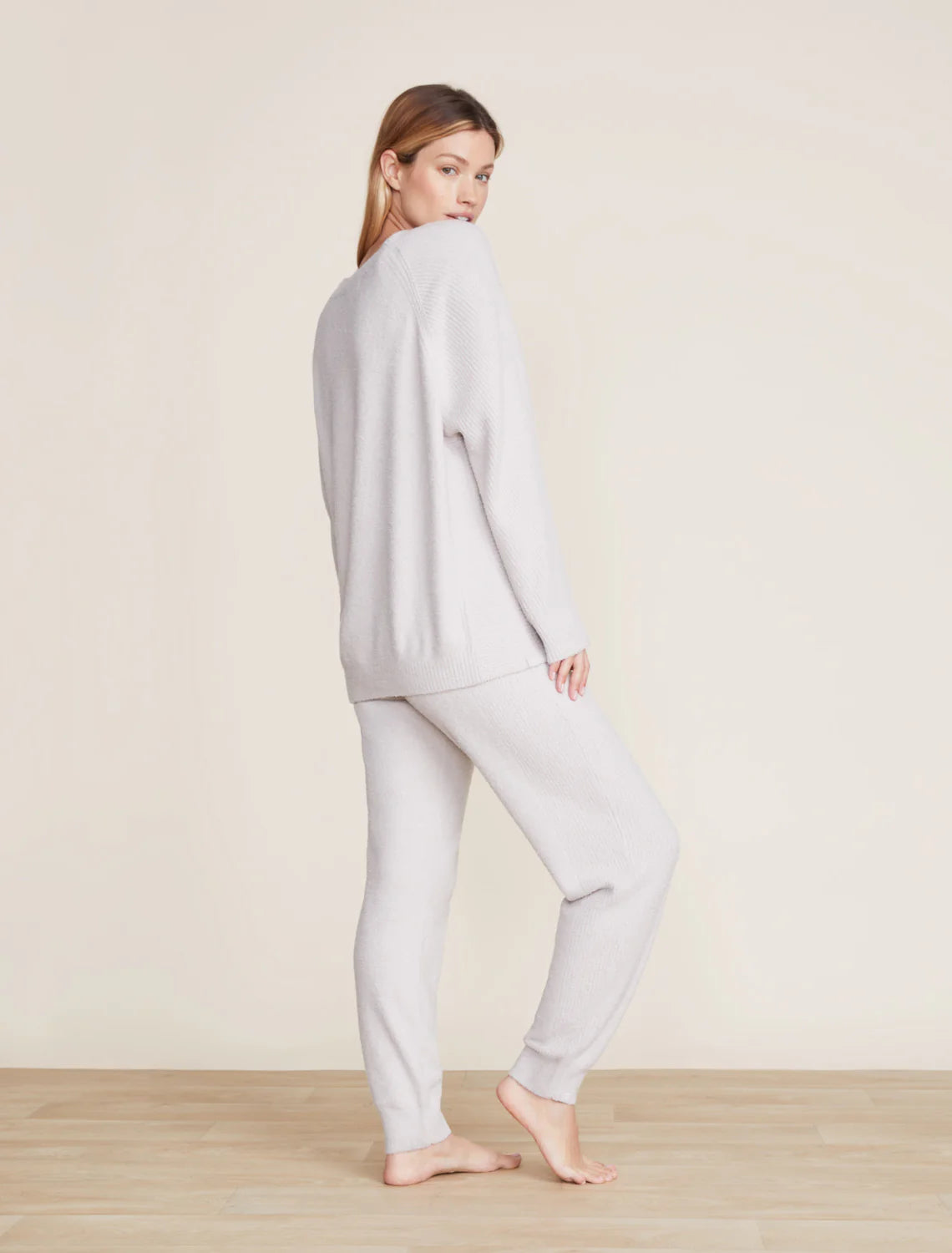 Barefoot Dreams CozyChic Lite Rib Blocked Pullover