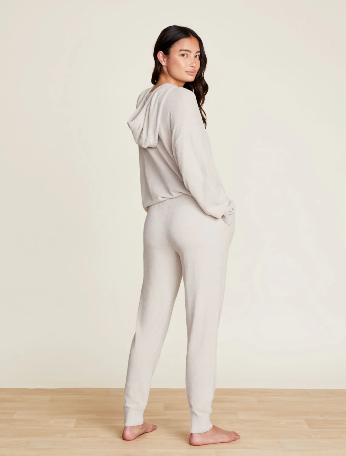 Barefoot Dreams CozyChic Ultra Lite Funnel Neck Hooded Pullover