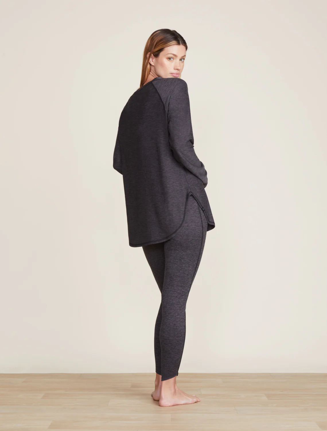 Barefoot Dreams Malibu Collection Butterchic Knit LT L/S Tee