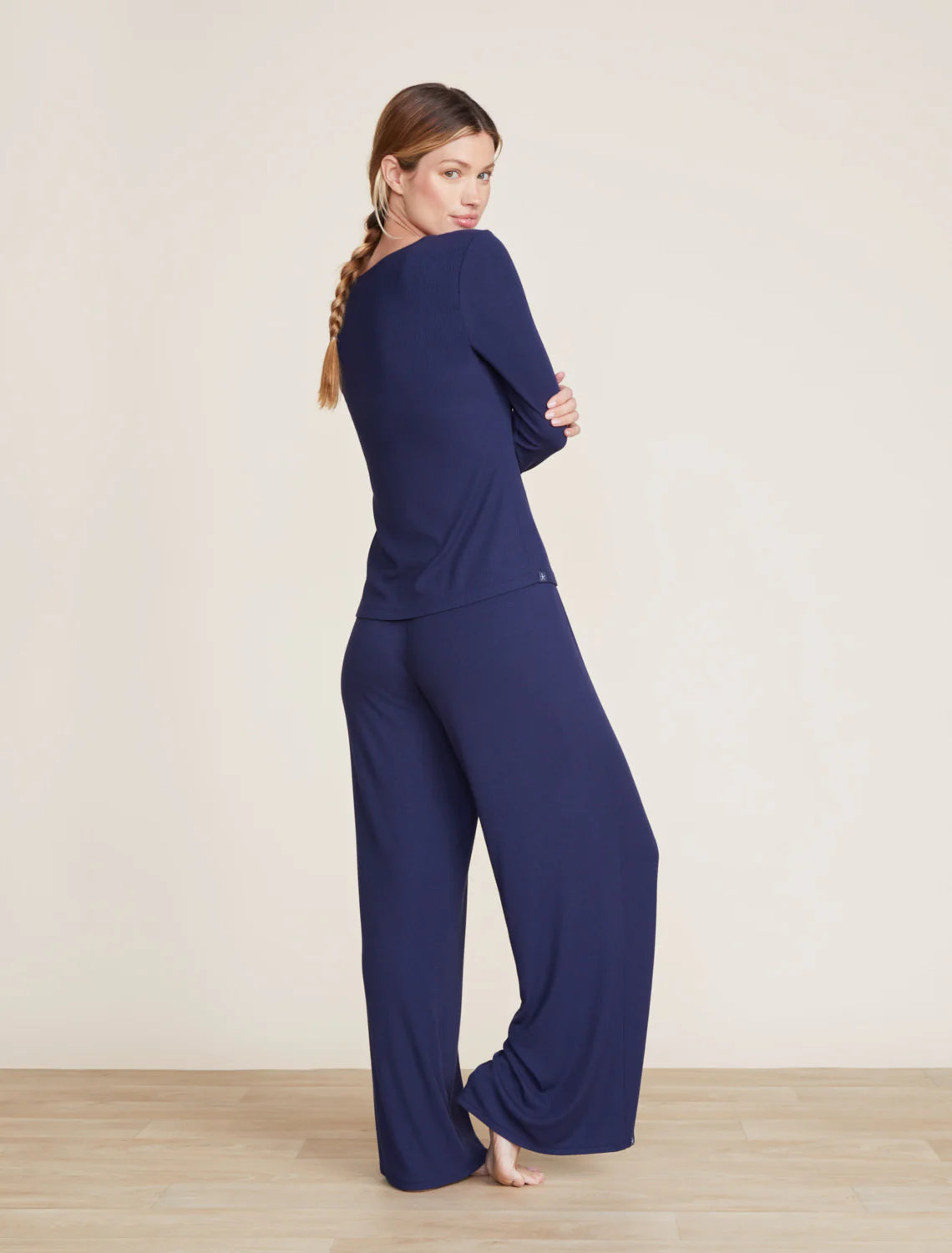Barefoot Dreams Malibu Collection Ultra-Soft Rib Long Sleeve Henley