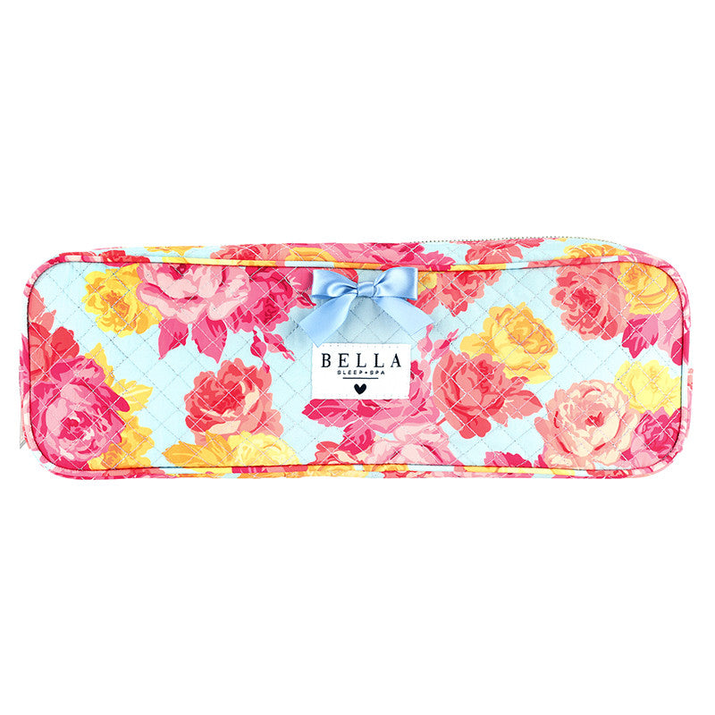 Rose Floral Quilted Hair Tool Bag