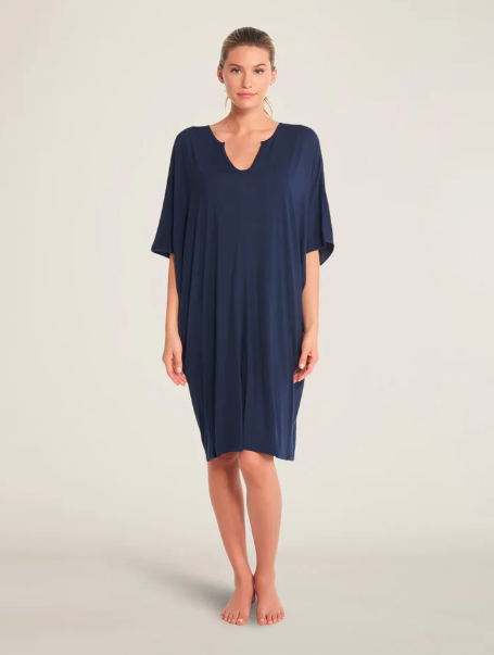 Barefoot Dreams Luxe Milk Jersey Short Caftan