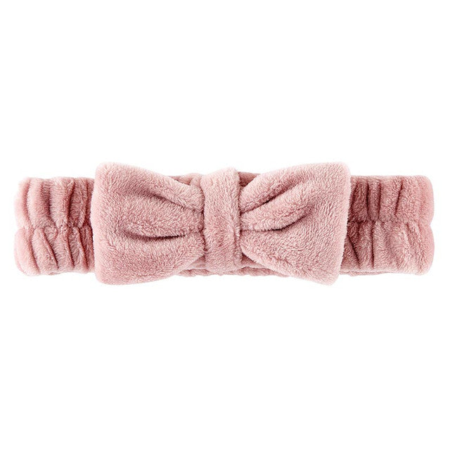 Plush Bow Headband