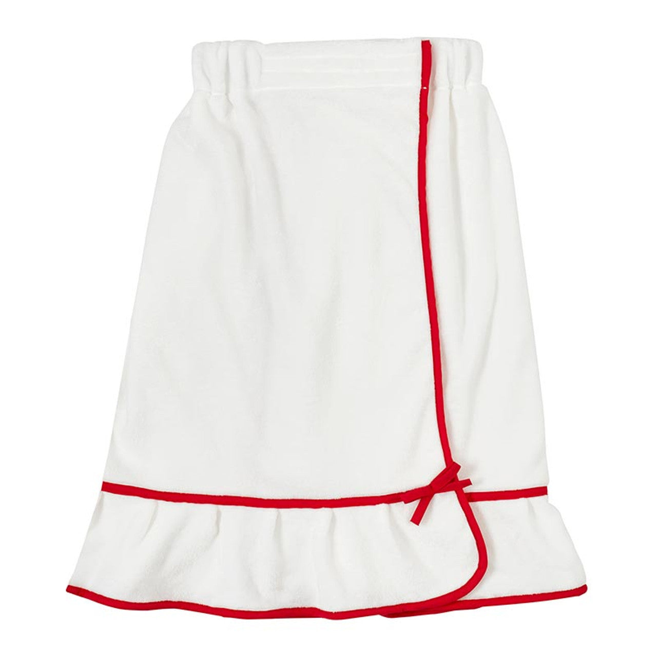 White and Red Spa Wrap