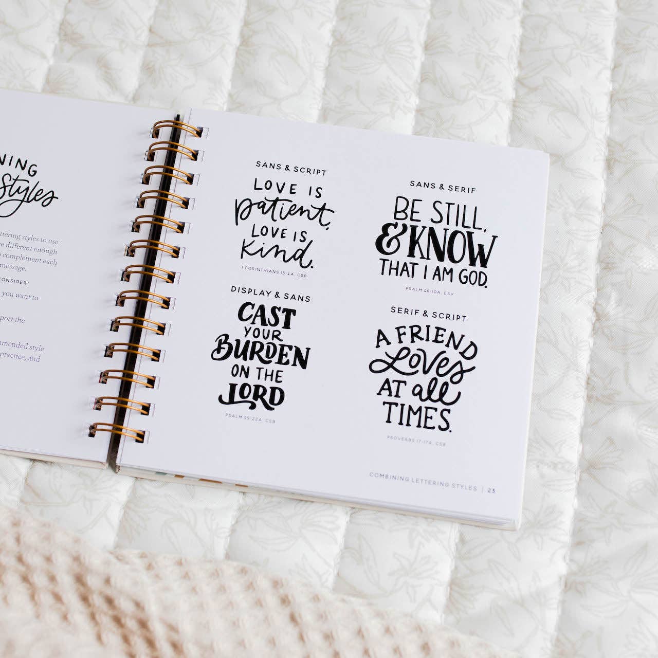 The Daily Grace Co - Daily Grace Scripture Lettering Workbook