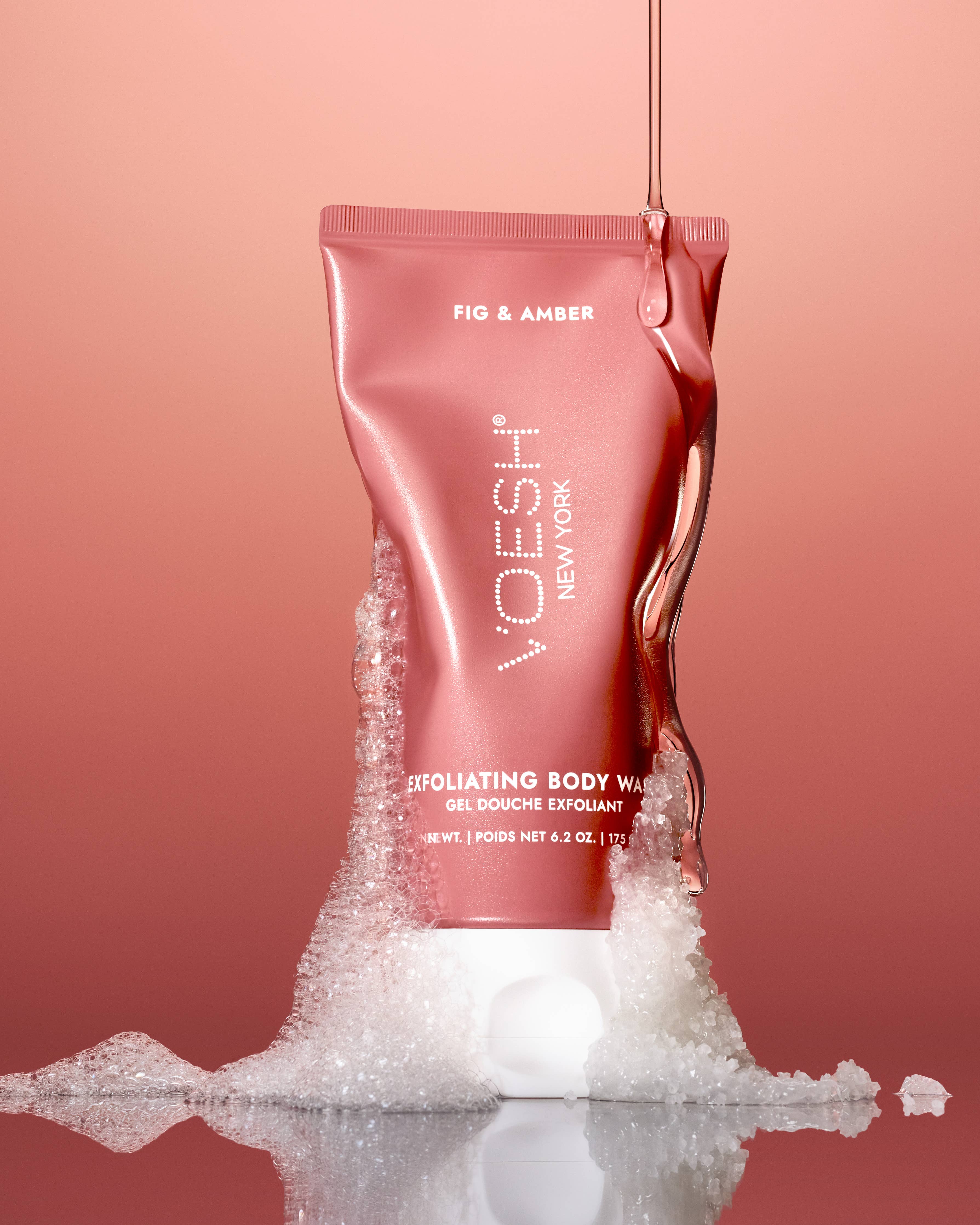 VOESH New York - Exfoliating Body Wash - Fig & Amber
