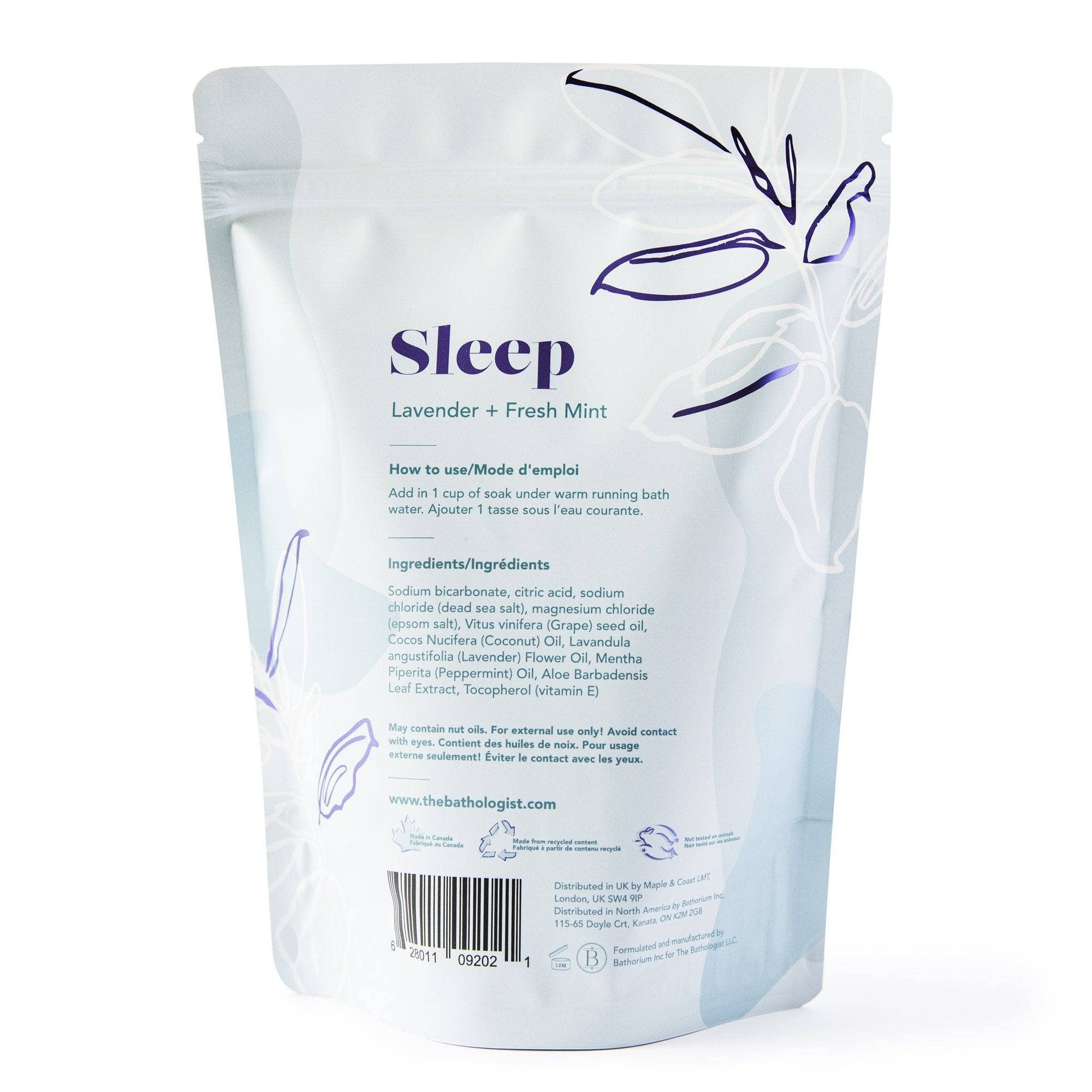 Bathorium - The Bathologist Sleep Fizzy Bath Soak 907g