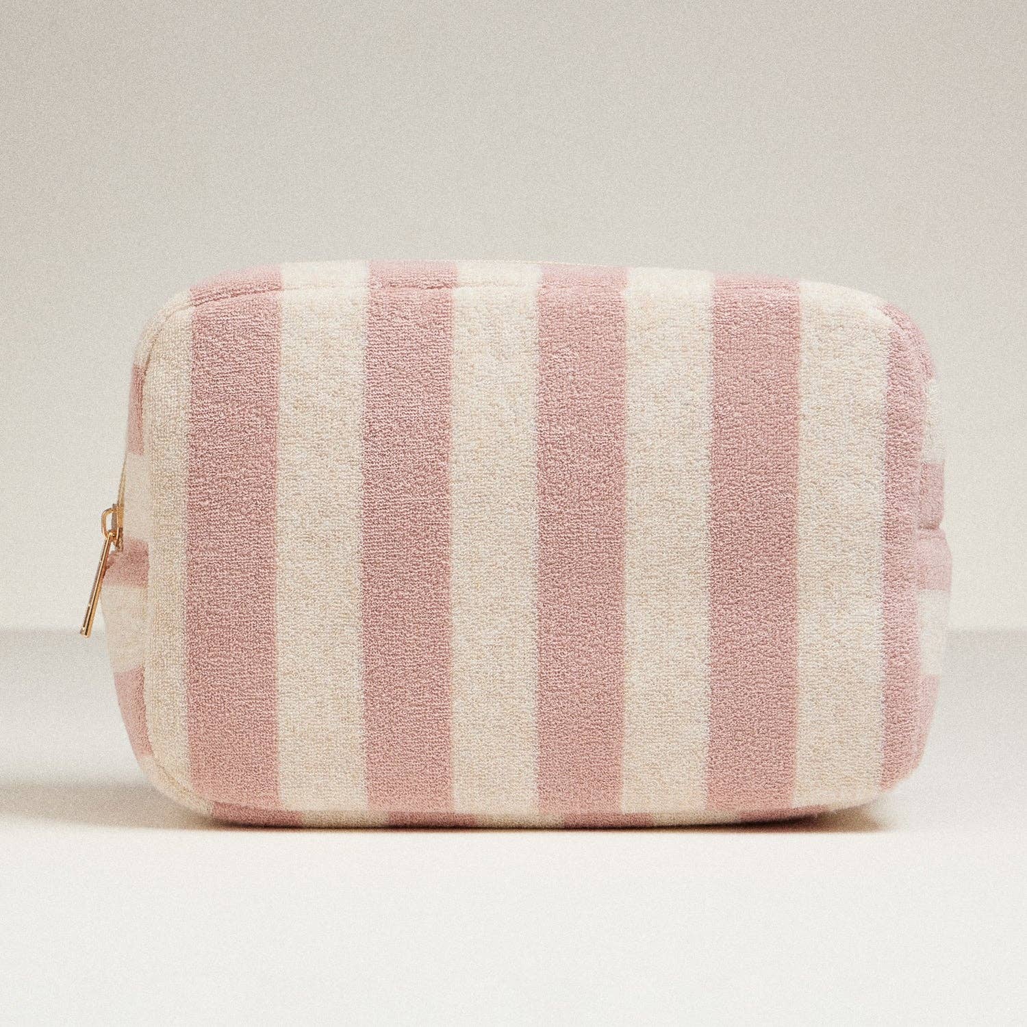 Frem - Striped Terry Fabric Travel Pouch