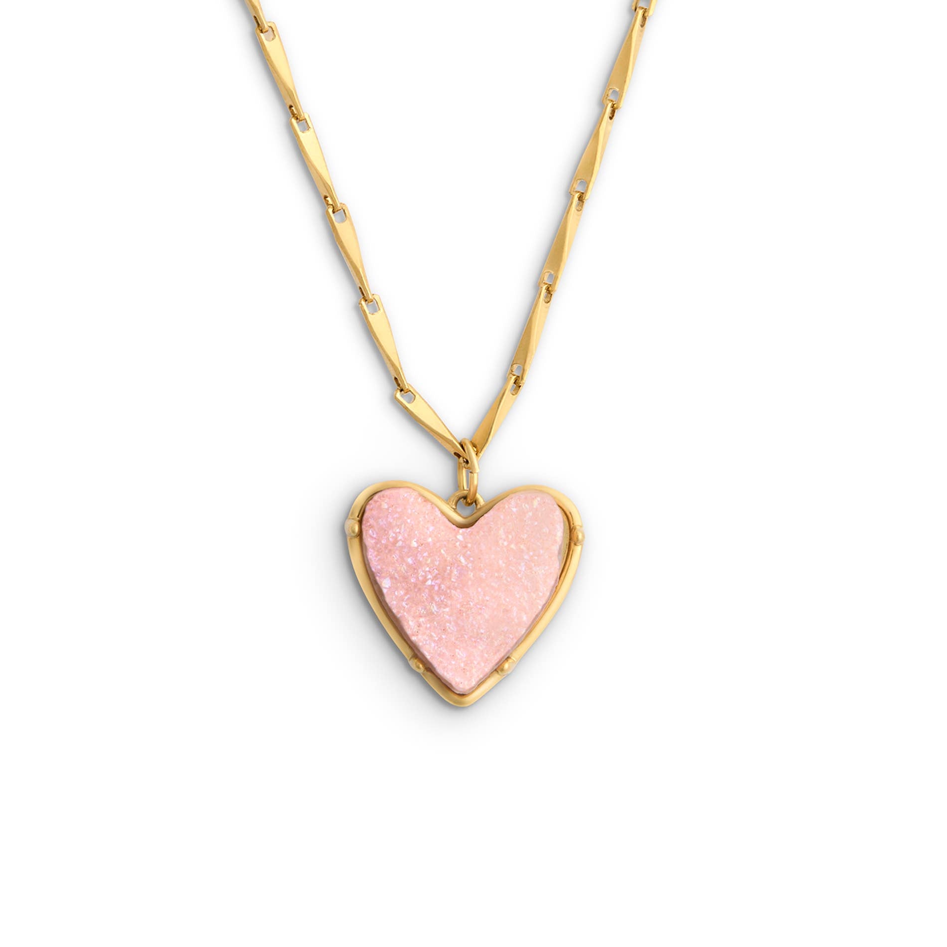 DEMDACO - Pink Sweetheart Necklace - 15in(+2in extender)