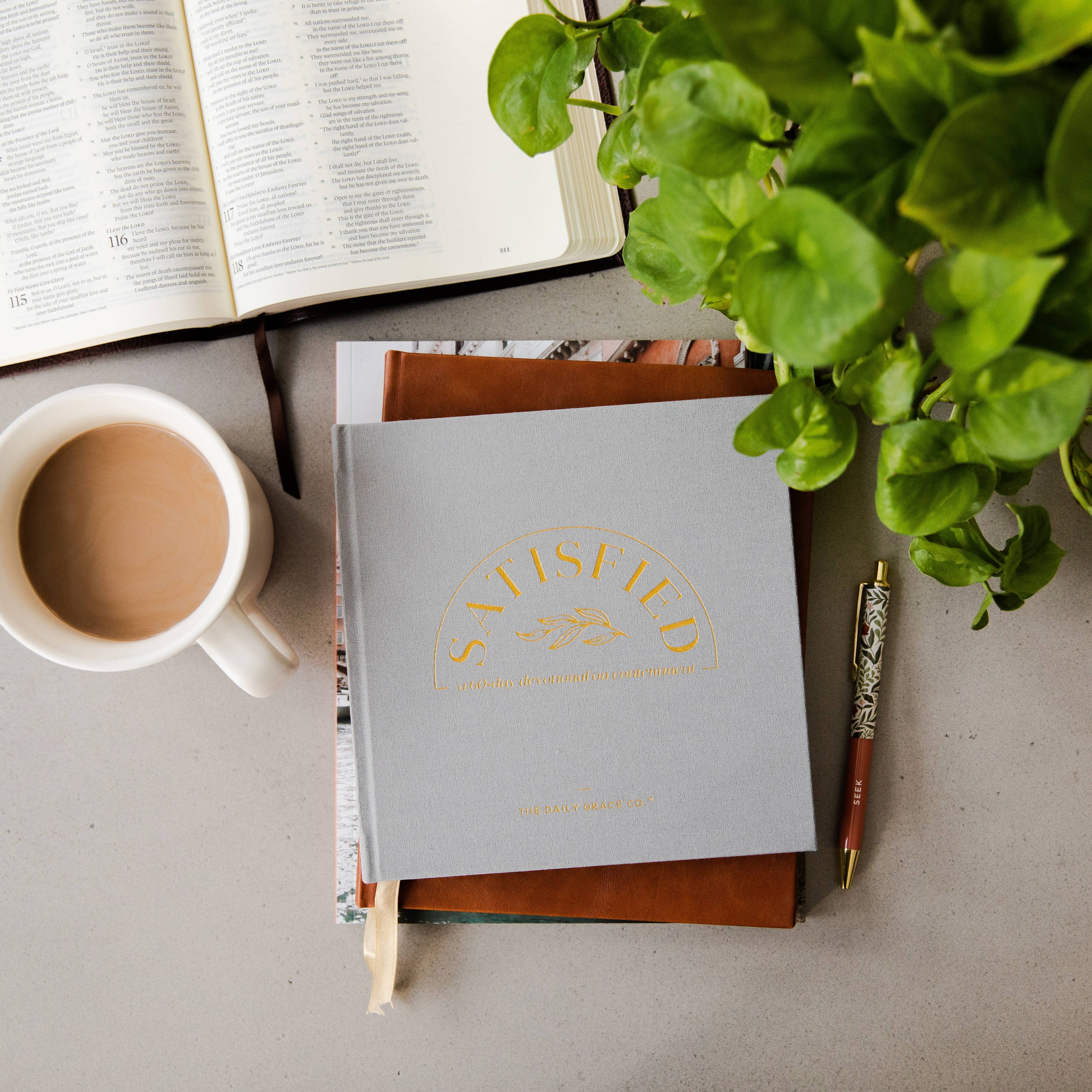 The Daily Grace Co - Satisfied | A 60-Day Devotional