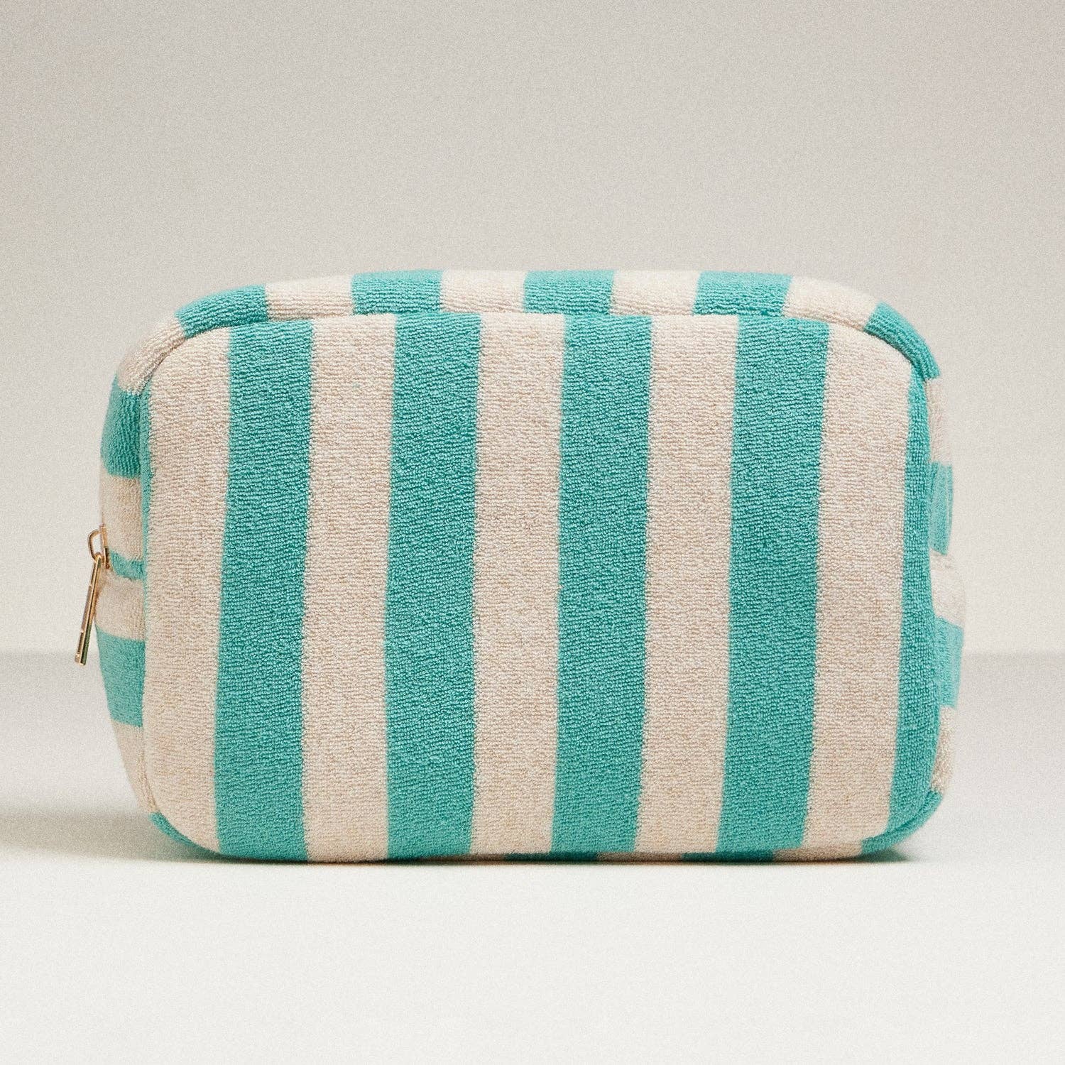 Frem - Striped Terry Fabric Travel Pouch