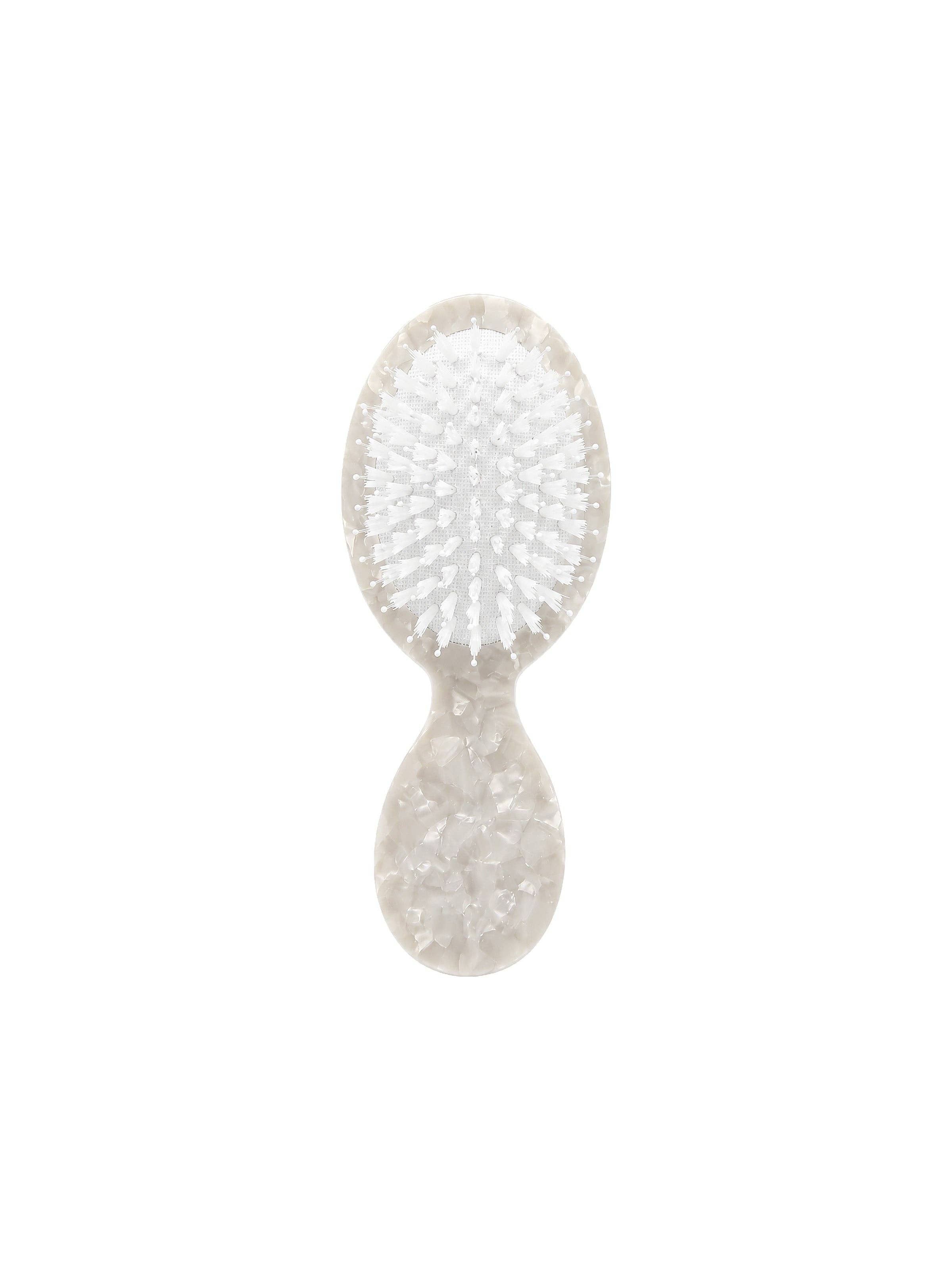 Solar Eclipse - Hand-painted White Sakura Blossom Brush | Eco-Friendly