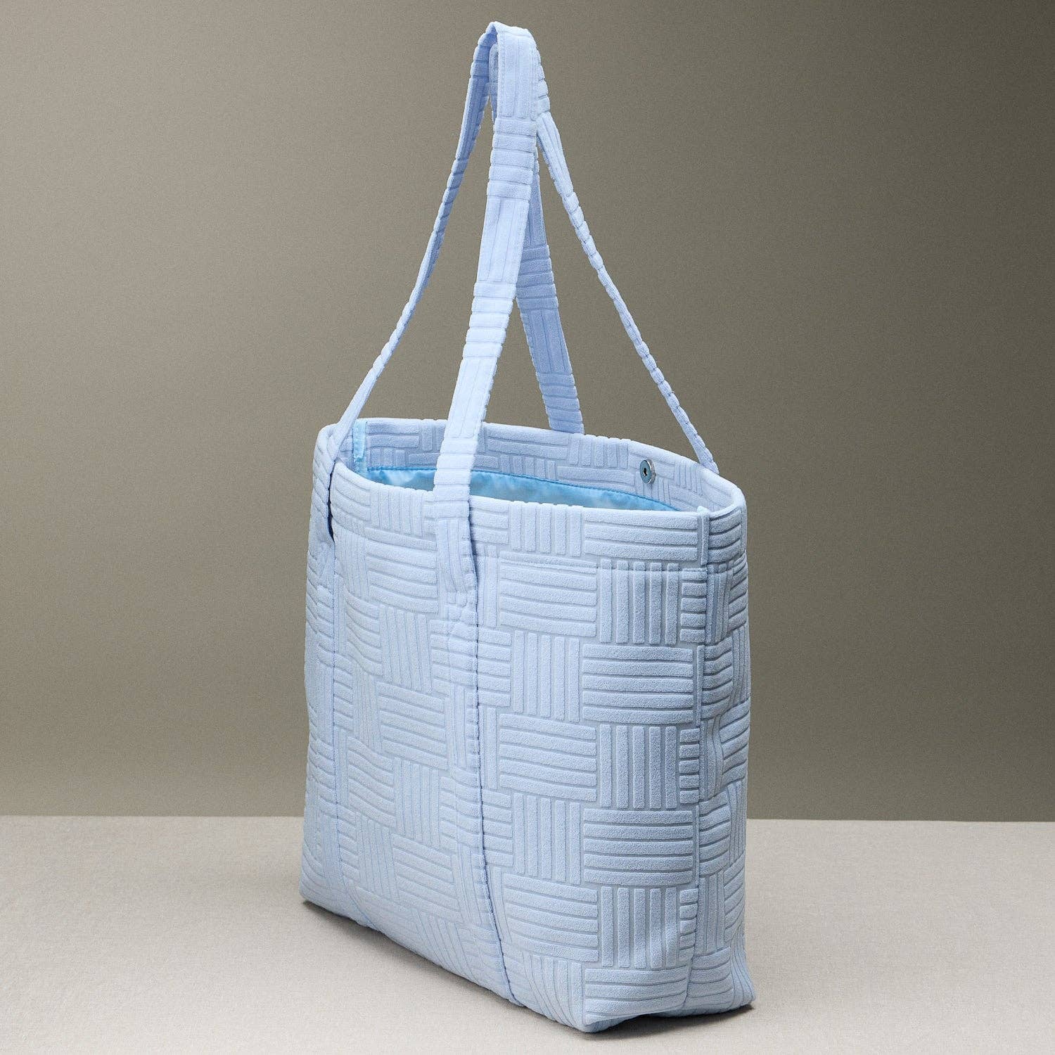 Frem - Quilted Tote Bag with Woven Texture