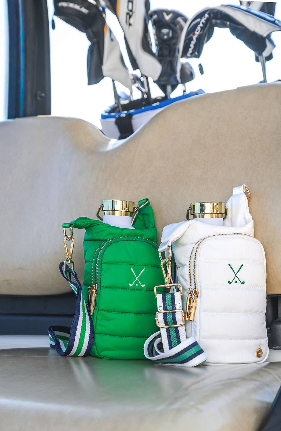 WanderFull - Original HydroBag - White Ripstop HydroBag® with Golf Embroidery