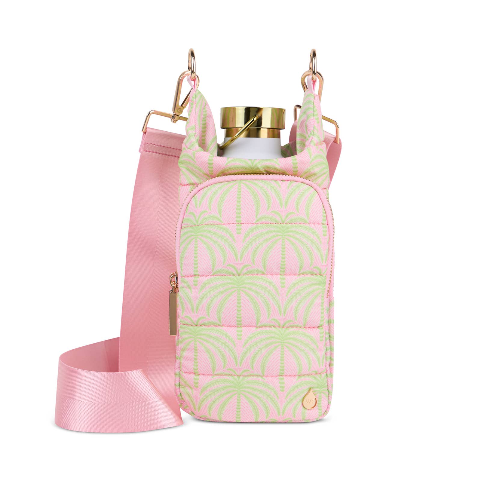 WanderFull - Original HydroBag - Pink Palm Print HydroBag®
