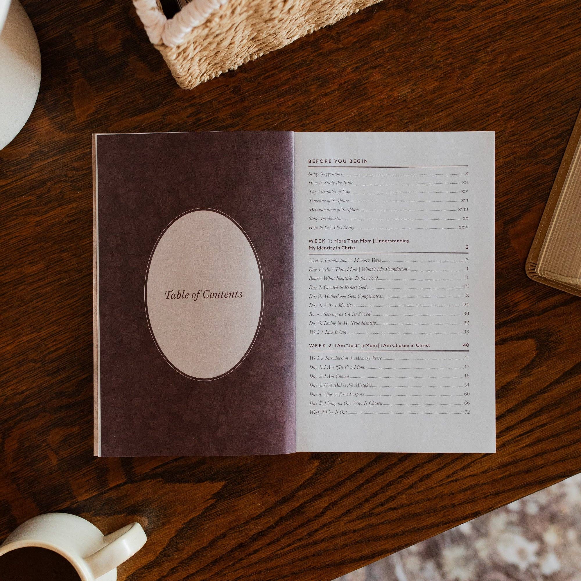 The Daily Grace Co - Flourishing in Motherhood | Hardcover Bible Study