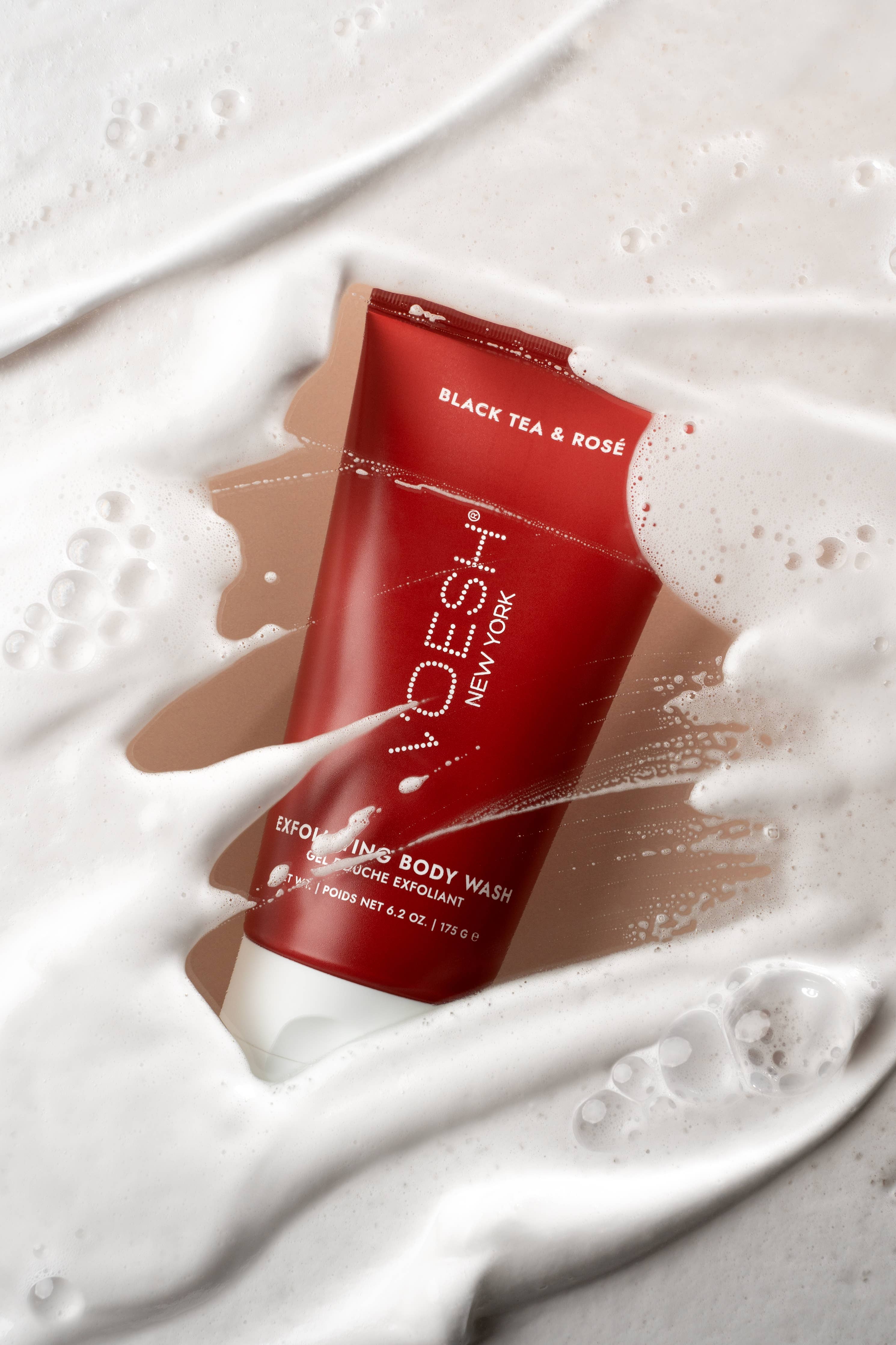 VOESH New York - Exfoliating Body Wash - Black Tea & Rosè