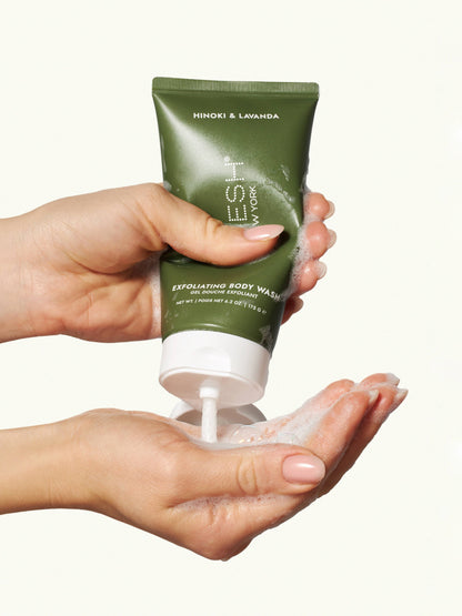 VOESH New York - Exfoliating Body Wash - Hinoki &amp; Lavanda