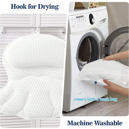 VIGOR - Luxury Bath Pillows for Tub Neck and Back Support