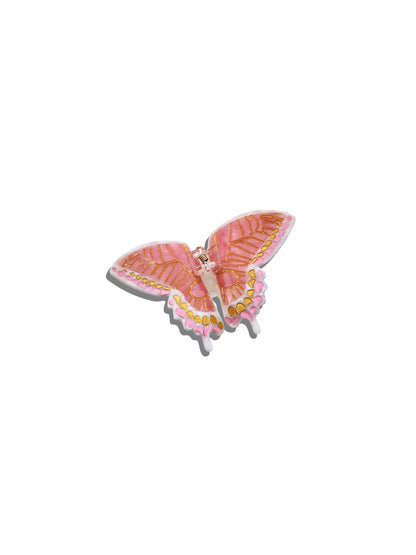 Solar Eclipse - Hand-Painted Mini Swallowtail Butterfly Claw Hair Clip | Eco-Friendly - Limited Edition