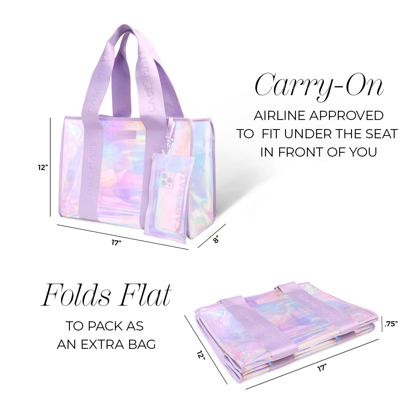 Case-Mate - Case-Mate Soap Bubble Jelly Tote Bag