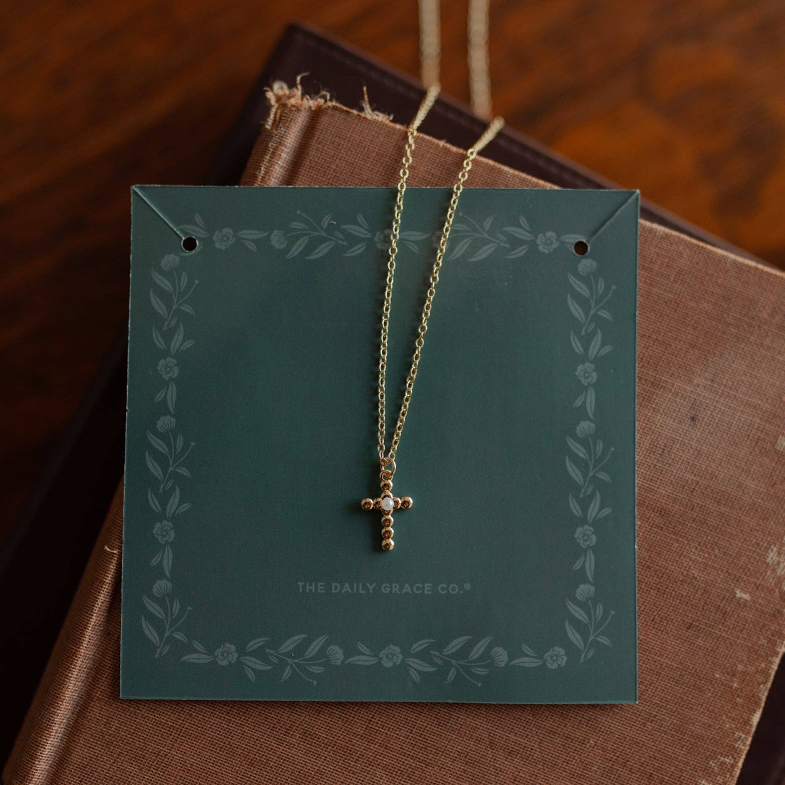 The Daily Grace Co - Dainty Cross Necklace