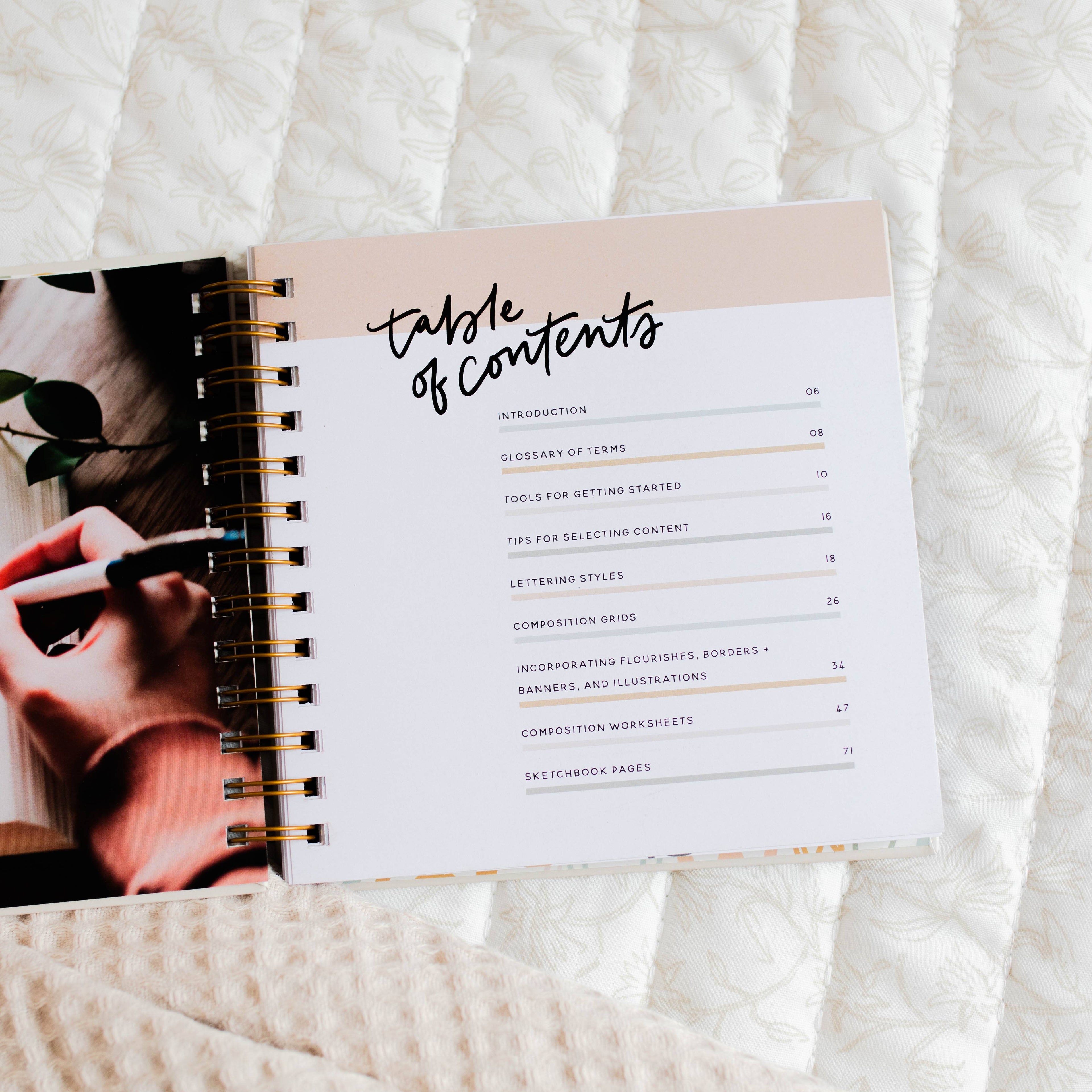 The Daily Grace Co - Daily Grace Scripture Lettering Workbook