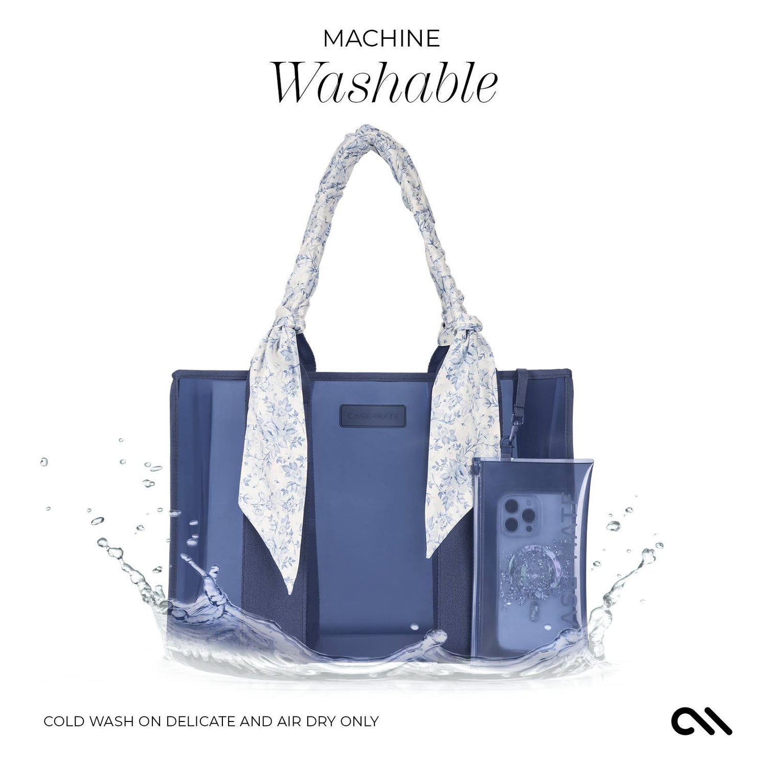 Case-Mate - Case-Mate Something Navy Twilly Jelly Tote Bag