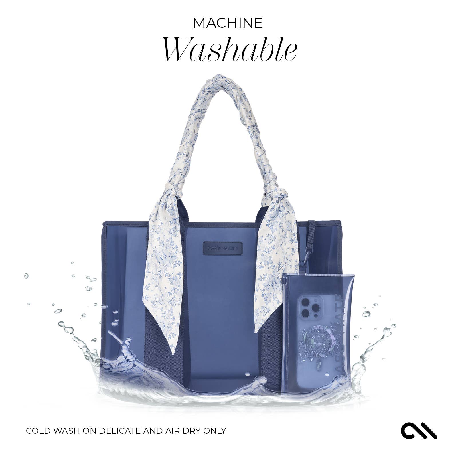 Case-Mate - Case-Mate Something Navy Twilly Jelly Tote Bag