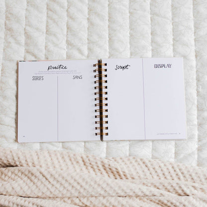 The Daily Grace Co - Daily Grace Scripture Lettering Workbook