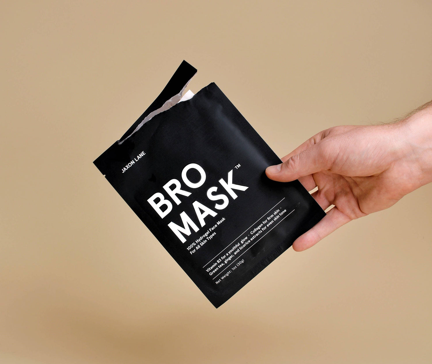JAXON LANE - BRO MASK Hydrogel Face Mask Sheet Mask for Men (Single)
