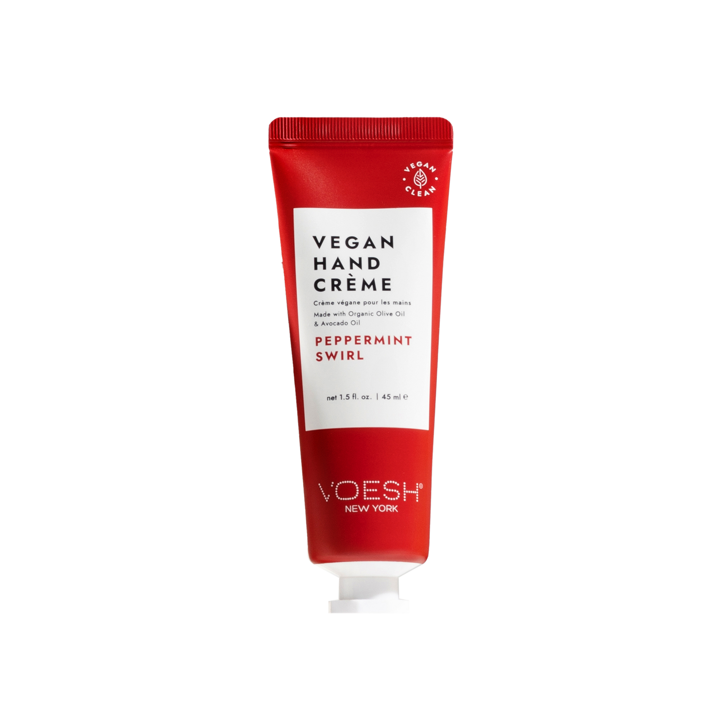 VOESH New York - Vegan Hand Crème - Peppermint Swirl 1.5oz *Limited Edition*