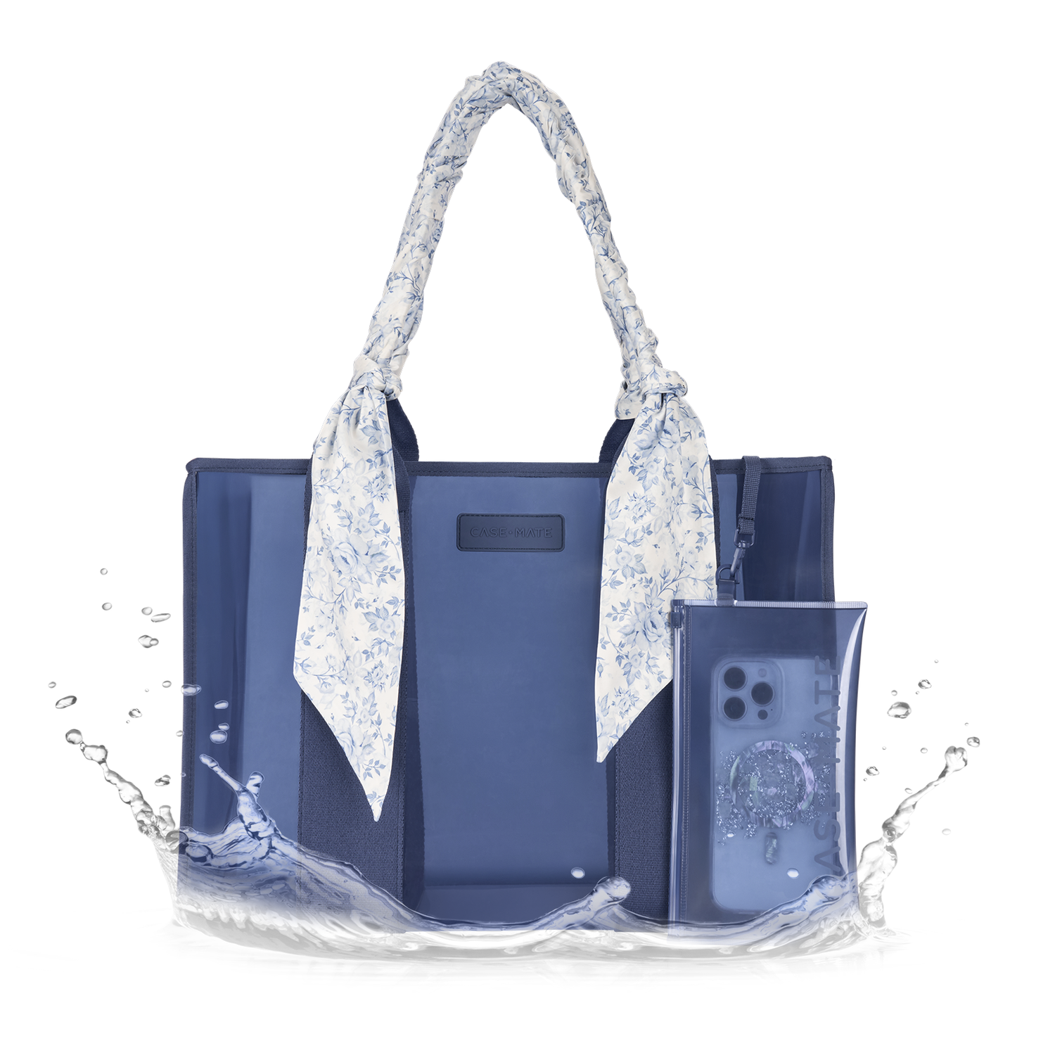 Case-Mate - Case-Mate Something Navy Twilly Jelly Tote Bag