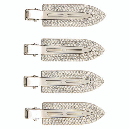 Bella Sleep + Spa - Crease Free Hair Clips - Silver
